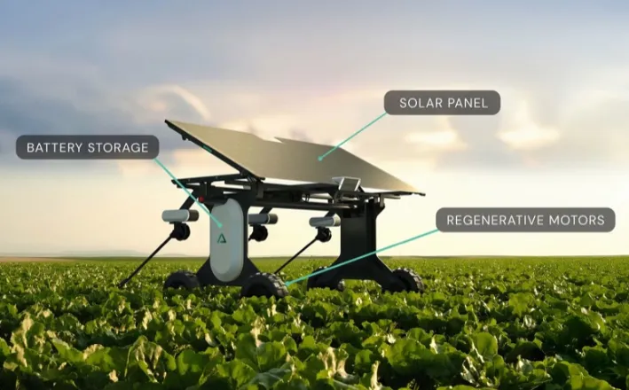 Aigen lanza un robot desherbador autónomo de cuatro brazos, impulsado por energía solar
