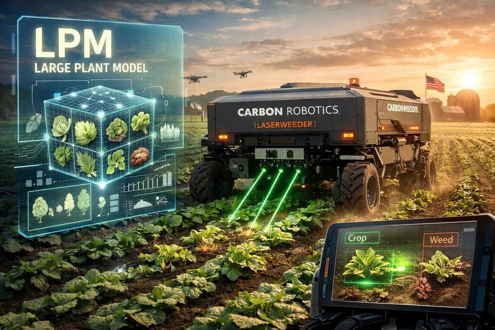 Carbon Robotics: l’IA entre dans le champ