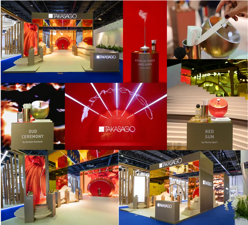 Takasago dévoile "The Red Sun Collection" à Beautyworld Middle East 2025