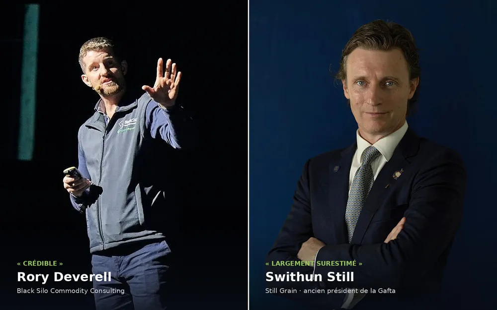 Rory Deverell et Swithun Still.