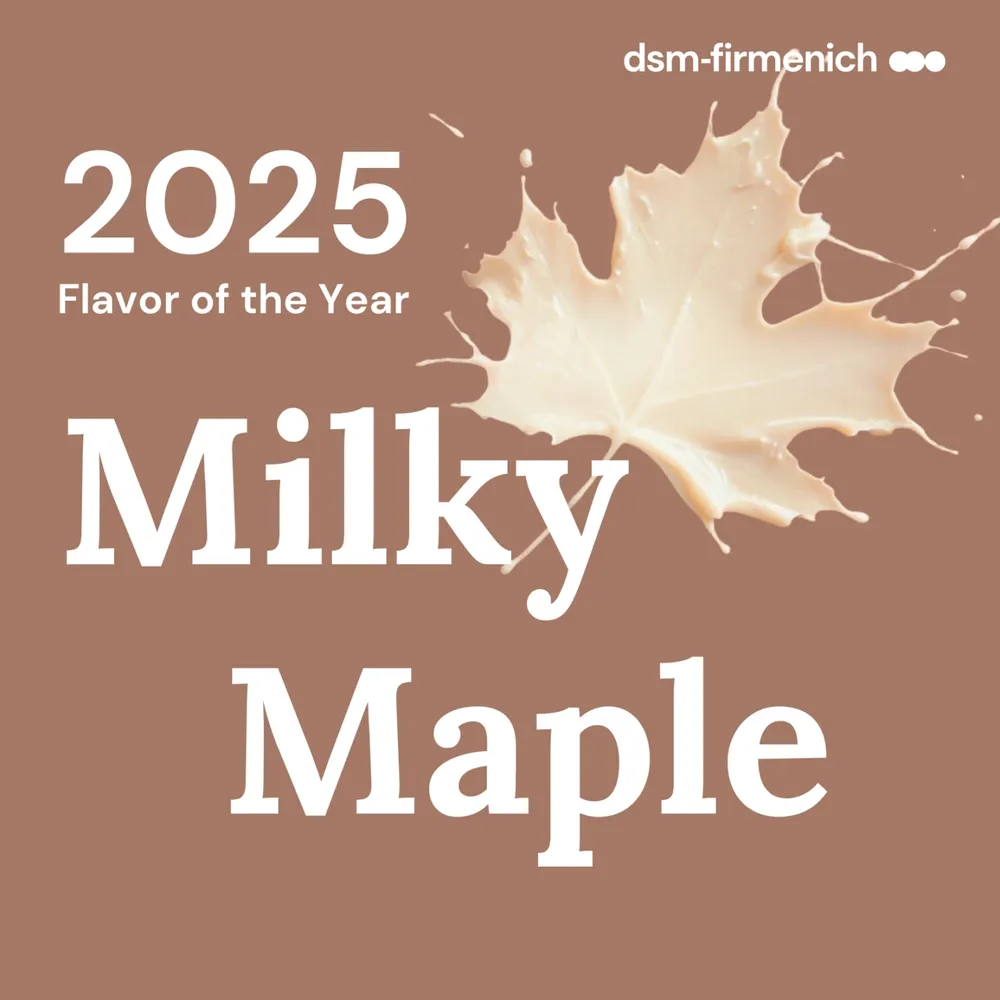 dsm-firmenich presenta ‘Milky Maple’ como Sabor del Año 2025
