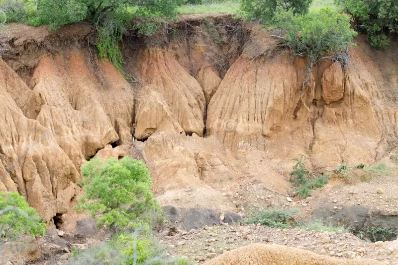 La erosión del suelo en Etiopía