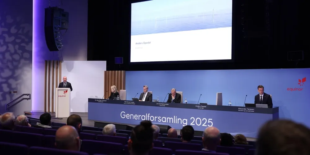 Réunion Annuelle des Actionnaires d'Equinor ASA le 12 Mai 2026