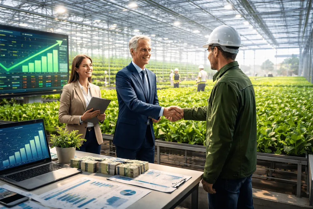 Transition from Venture Capital to Infrastructure Capital in Controlled Agriculture