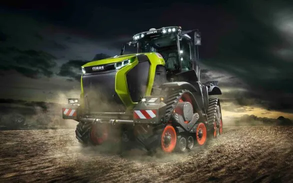 Tractor Conectado: Claas Introduce la Autonomía Parcial en el Xerion 12
