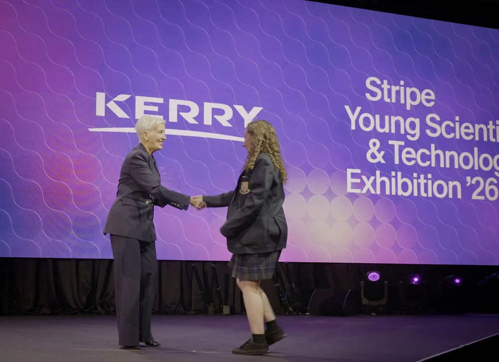 Kerry Remet le Prix de la Nutrition Durable au Stripe Young Scientist Exhibition
