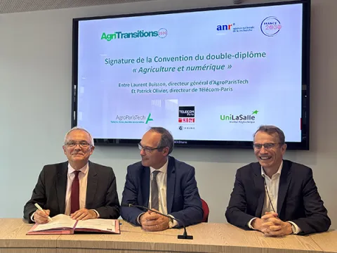 AgroParisTech y Télécom Paris: un doble título para la agricultura del futuro